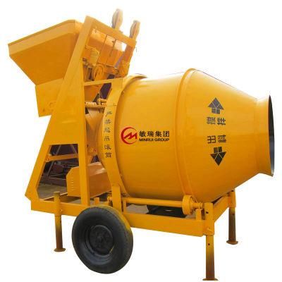 Mini 3-Wheeler Electric Concrete Cement Mixer 350L Auto Fan