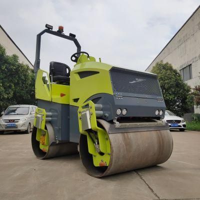 Mini Double Drum Vibration 1 Ton 2 Ton 3 Ton 4 Ton Road Roller