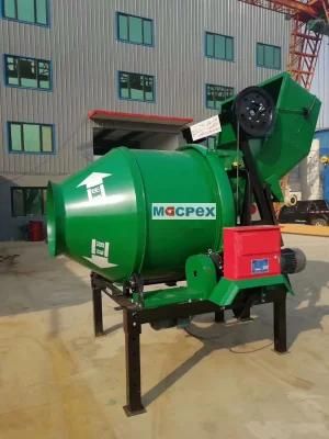 Mobile Self Loading 350L Concrete Mixer with Electrical Power