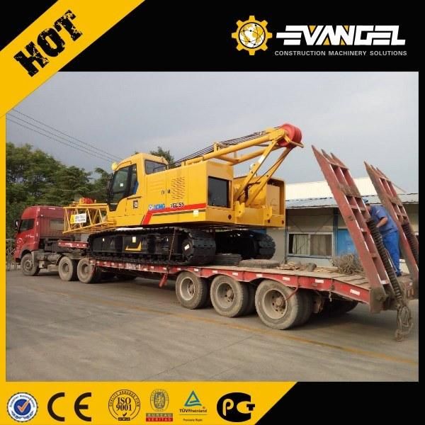 China Top Brand 55tons Brand New Crawler Crane Xgc55 with Free Fall and Grab
