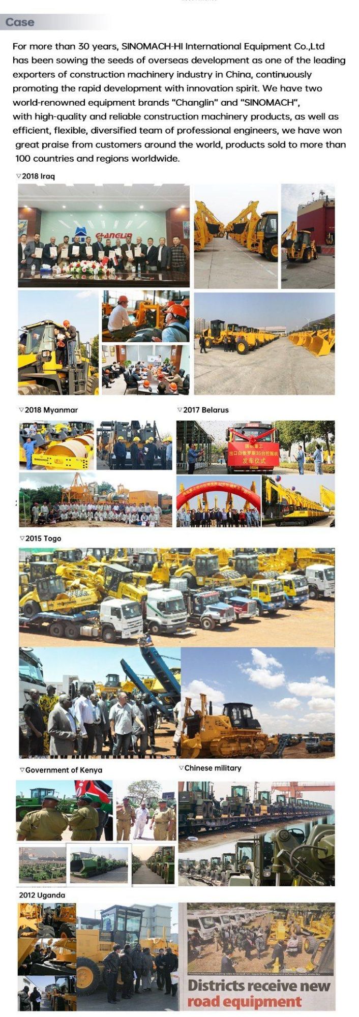 China Original Manufacturer Road Motor Grader Changlin Py130h Factory Price