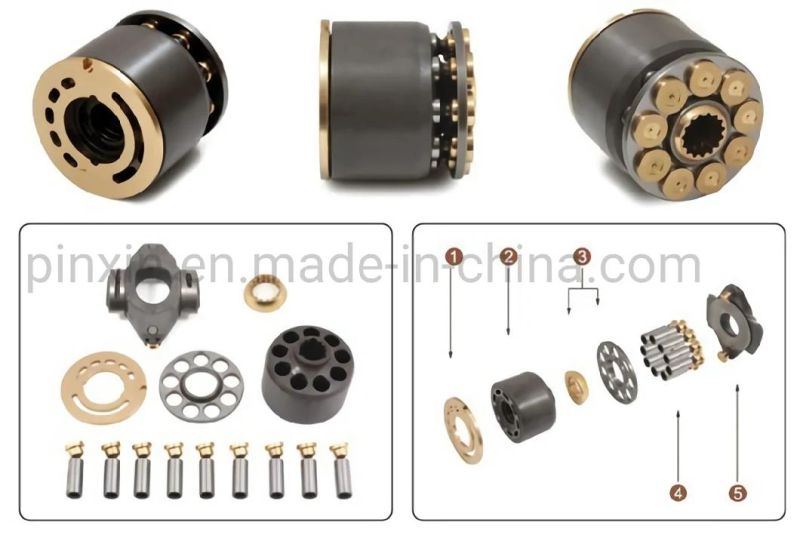 Hydraulic Spare Parts for Rexroth A2FM56 Motor