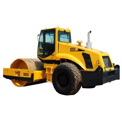China Made Road Roller 20 Ton Sr20 Single Drum Vibratory Compactor Price in Spain
