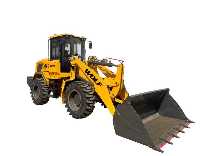 Wolf 3 Ton Agricultural Equipment Wheel Loader with New Cabin