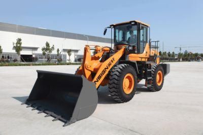 3 Ton Front Wheel Loader Chinese Brand Ensign Yx635 with Weichai