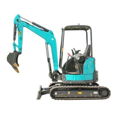 Fw30u (new) -Canopy Household Trencher Agricultural Small Digging Machine EPA Mini Excavators with Tilting Bucket 1000mm for Sale