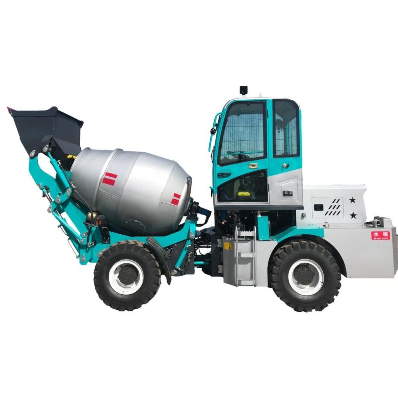Lgcm High Quality Automatic Water System Concrete Mixers with 270 Degree Rotation Function