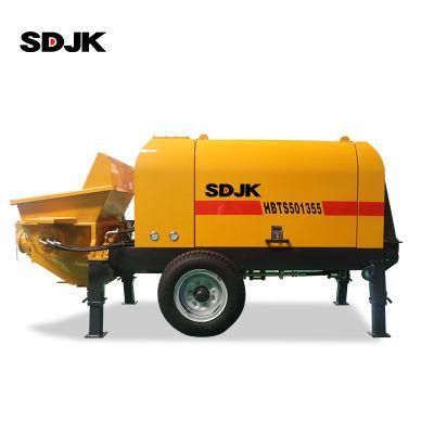 High Quality Secondary Construction Small Concrete Pumps with Diesel Engine for Sale