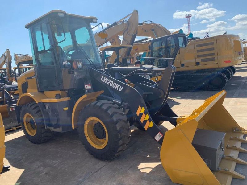 Top Brand 0.7m3 Bucket 1.2ton Small Wheel Loader Lw150fv