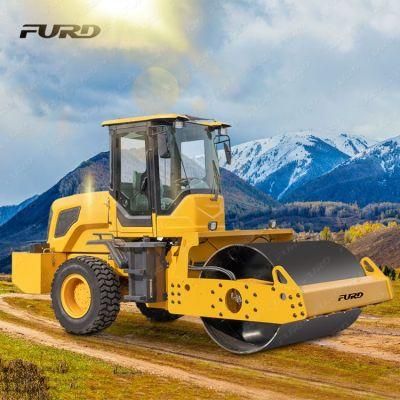 Heavy Duty Road Roller 8 Ton Vibratory Roller Compactor for Sale (FYL-D208)