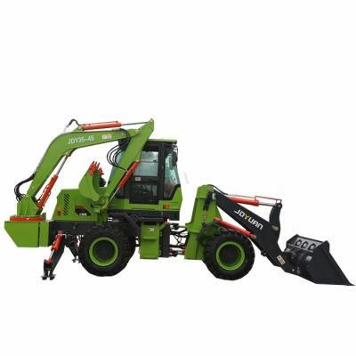 Mini Small Tractor Articulated Towable Backhoe Loader, Excavator Loader Backhoe Loader Factory Cheap Price