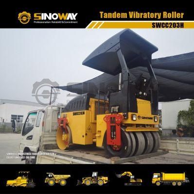 Compact Small 3ton China Popular Combi Asphalt Roller Supplier