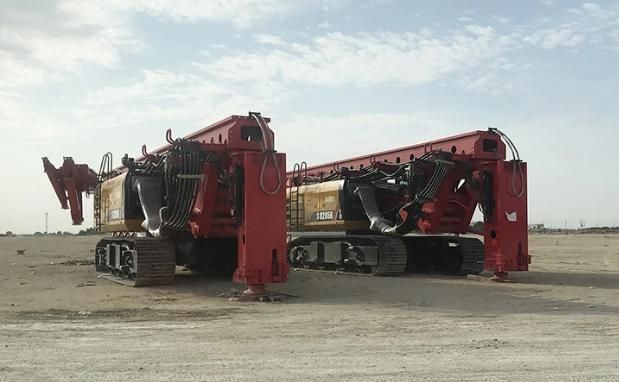 Sy Hydraulic Mobile Piling Machine Rotary Drilling Rig Sr155