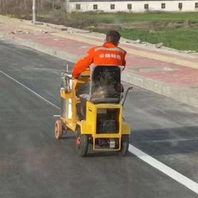 Electric Roll Booster Connect with Hand-Guided Thermoplastic Road Marking Machine