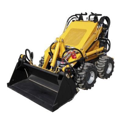 Factory Supply Full-Hydraulic Skid Steer Loader with Earth Auger