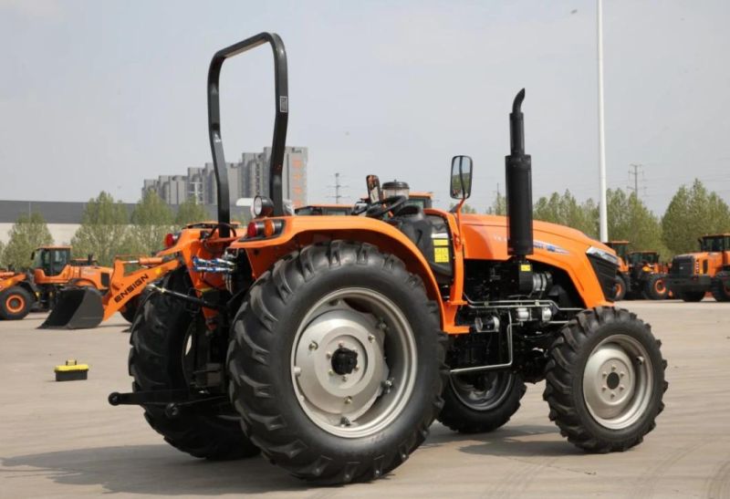 Ensign Manufacturer Sell 50HP Tractor with Front Loader for Farm Using