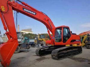 Perfect Work Condition Doosan Used Dh220-7 Crawler Excavator, Second Hand Doosan 220-7 for Sale in Shanghai