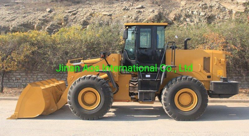 2022 New Design 5ton 4wheel Backhoe Loader for Contruction Work