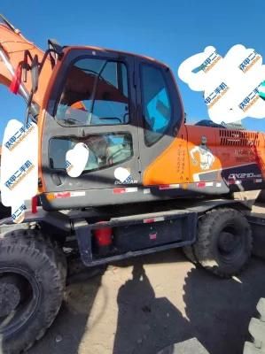 Construction Machinery Hydraulic Backhoe Wheeled Excavator Doosan Dx210W-9c for Forestry/Buildling