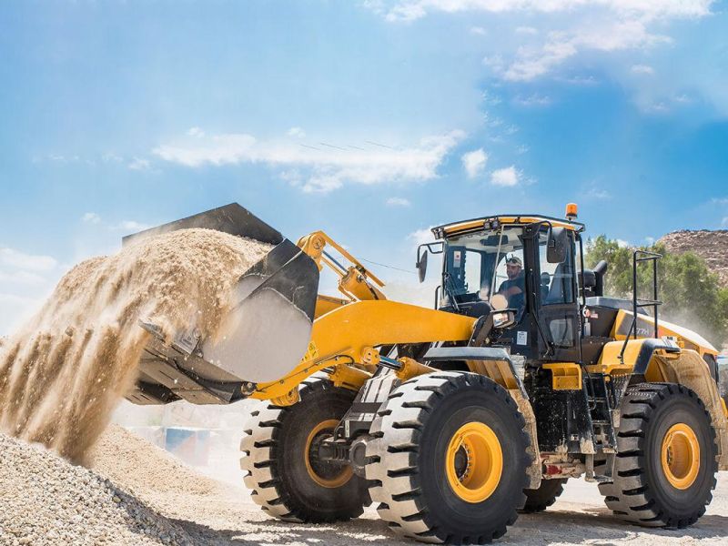 7 Ton 877h Front End Wheel Loader with Pallet Fork