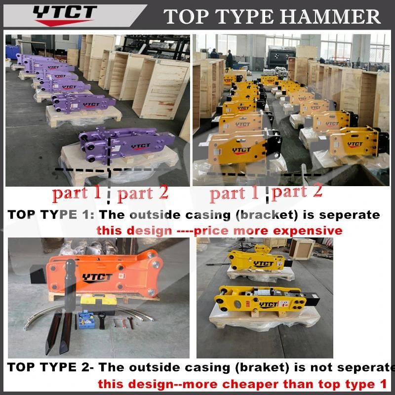 Ytct Hydraulic Rock Breaker Hammer China Hammer for Any Brand Excavator