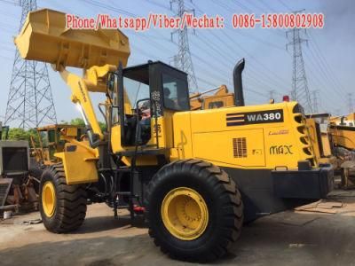 Used Komatsu Wa380-3 Wheel Loader 100% Japan Original Loader Komatsu Wa380 Japan Made Loader Shovel