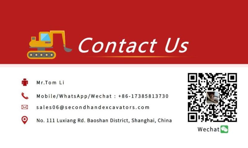 Good Working Condition Used Original Kobelco Sk200-8 Excavator for Sale