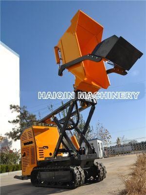 Ce Certificated Hot Sale Crawler Mini Dumper (HQ05) for Sale