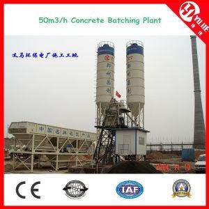 Hzs50 Full Automatic PLC Control Concrete Mixture Plant (50m3/h)