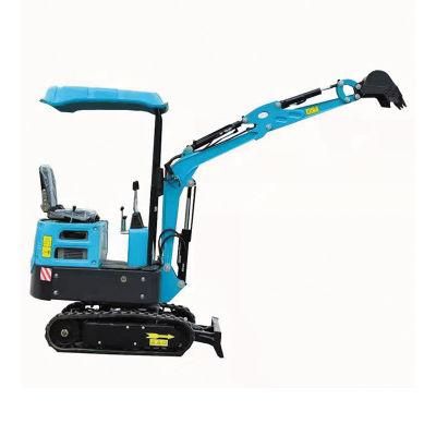 1ton Small Excavator Forwin Digging Fw12D Roof Mini Earth Digger Machine for Sale