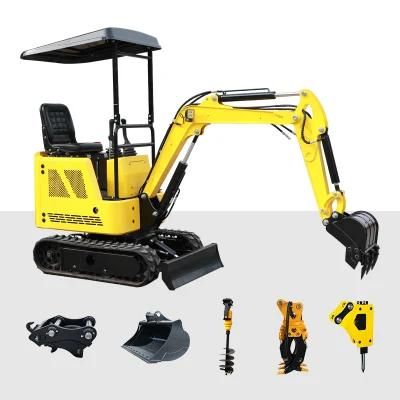 CE Euro5 EPA Crawler Mini Excavator Digger Price for Sale