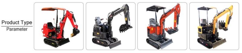 Compare Top Brands Strong Digging Force China Mini Excavator Diesel EPA