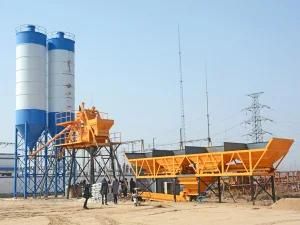 35m3/H Small Footprint Machinery Ready Mix Concrete Batching/Mixing Plant