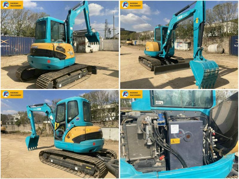 Hitachi /Cat 5 Ton Komatsu Hydraulic Backhoe PC40/55 Japanese Kubota Kx 30/U35/135/Kx155/Kx161 Small Mini Crawler Used/Secondhand Komatsu Kubota Excavator