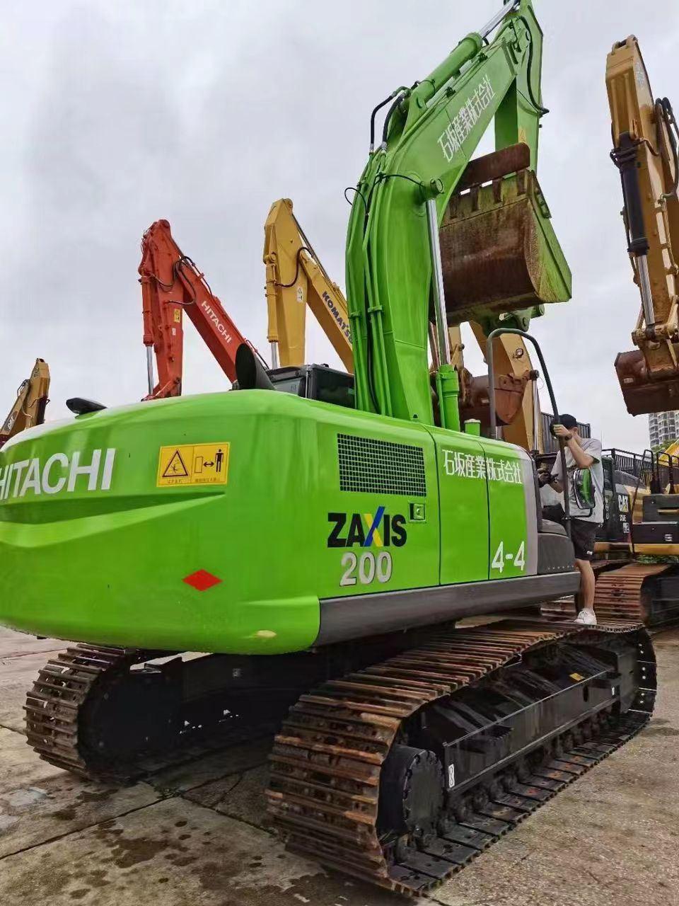 20 Ton Hitachi Zx200-3 Excavadora Usada Excavatrice Pelle Second Hand Used Hydraulic Crawler Excavator Mining Construction Machinery Equipment Excavators