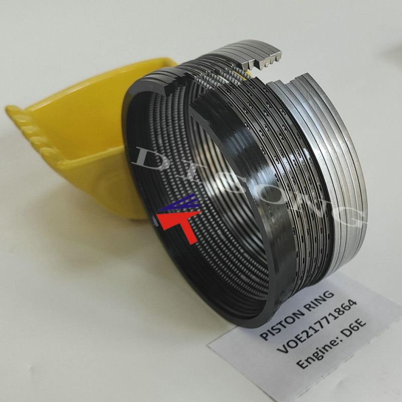 High Quality Diesel Engine Mechanical Parts Piston Ring Voe21771864 for Excavator Engine D6e Generator Set