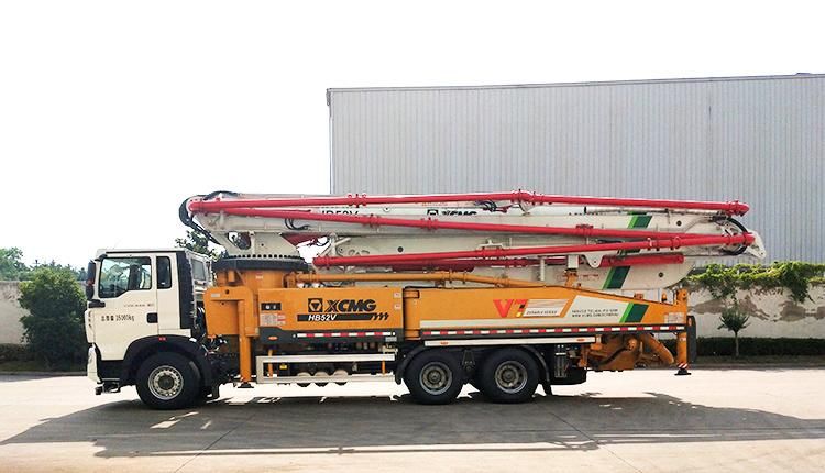 XCMG Official Hb52V Schwing Brand New Concrete Pump Truck 52m Truck Mounted Concrete Pump