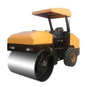 Earth-Moving Machine 3 Ton Rubber Tire Roller Hydraulic Compactor