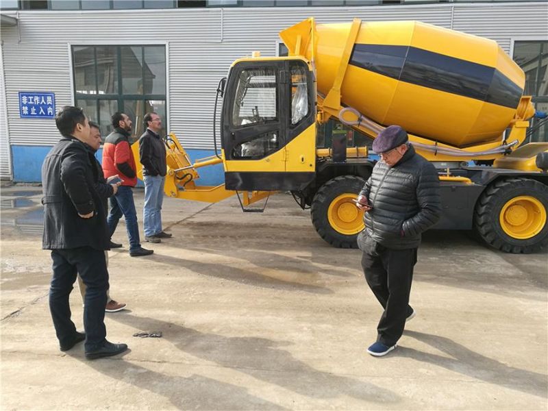New Multi-Function Construction Industry Widespread Self-Loading 4cbm Concrete Mixer/Mixing Machine with Factory Directly Supply Favourable Price