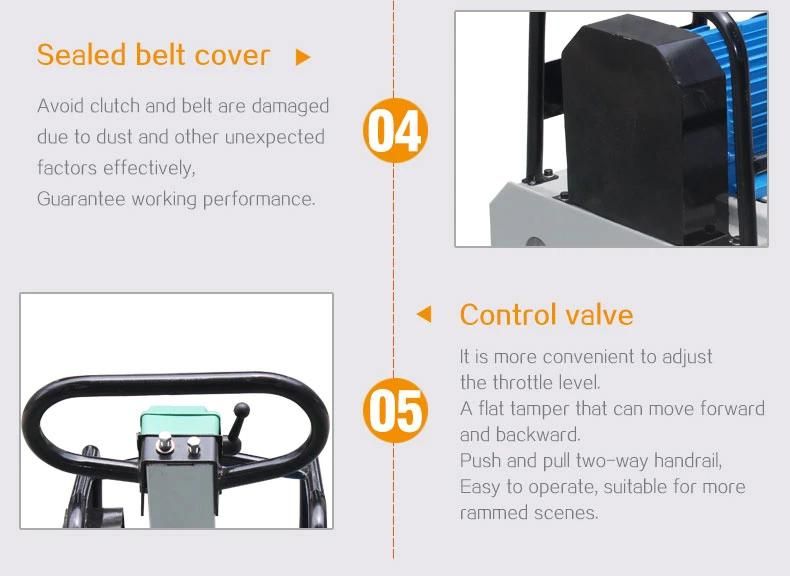 Reversible Plate Compactor Concrete Tool