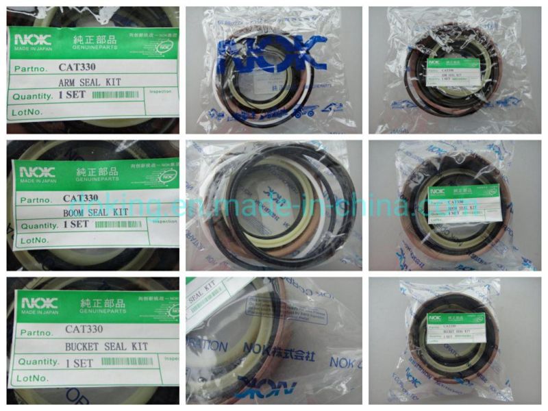 Excavator Hydraulic Cylinder Boom, Arm, Bucket Seal Kit PC240-7