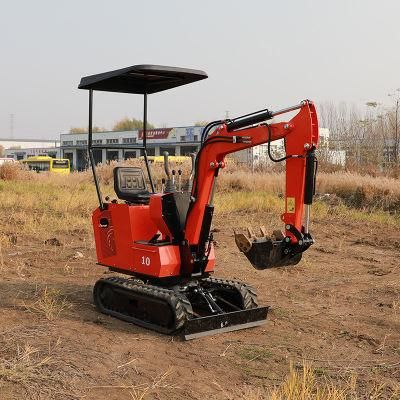 Hot Selling Shandong Digger Small Excavator Device with Drive Cab