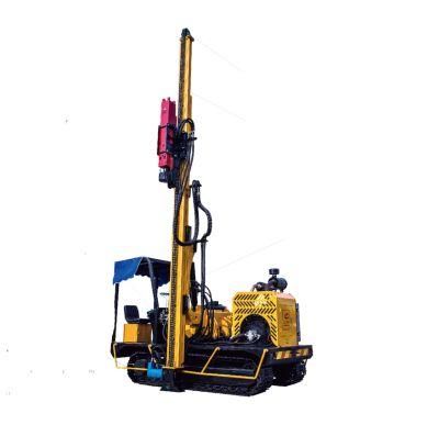 Solar Power System Hydraulic Hammer Pile Ramming Machine