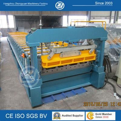 EPS Color Steel Sandwich Panels Production Line Roll Forming Machine with Roof Cold Room Sandwich EPS Panel