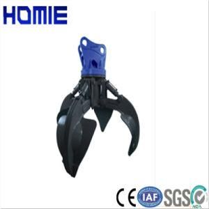 Hydraulic Rotating Scrap Metal Grapple Orange Peel Grab