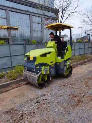 CE Honda Engine Double Drum Vibration Road Rollers Machine Compactor