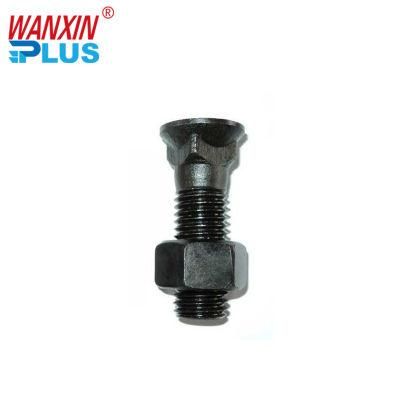 Customized Wanxin Bucket Teeth Hubei Engine Parts Stainless Steel Hardware Excavator Screw