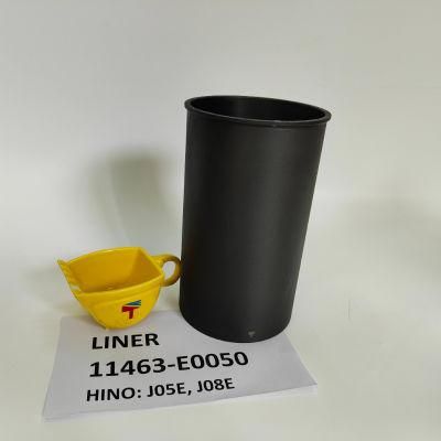 Machinery Engine Cylinder Liner S1146-73210 Vhs11463-E0050 11463-E0050 for Excavator Sk200-8 Sk330-8 Engine J05e J08e