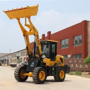 Mini Wheel Loader Zl16f/Hydraulic/1600kg /1000kg Wheel Loaders/CE with Snow Bucket/Blower/Blade/Pallet Loader Forks for Sale