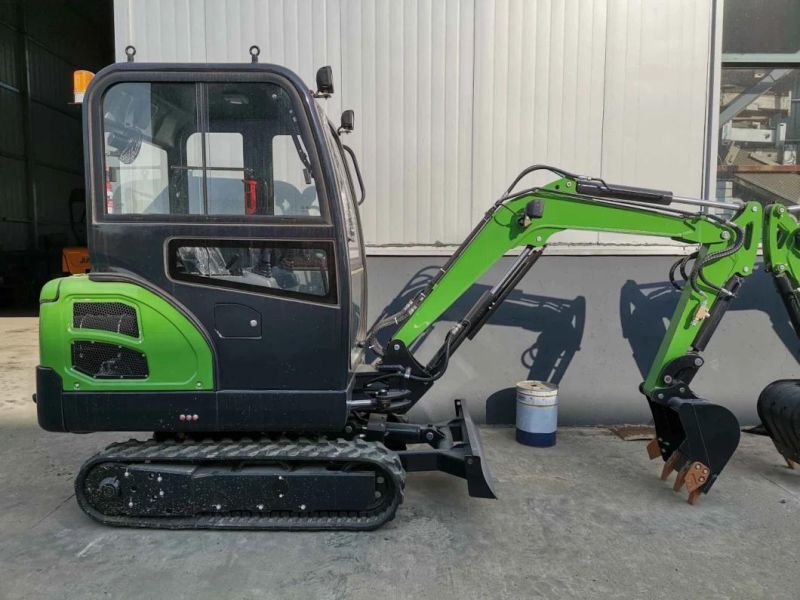 2021 Best 2ton Hydraulic Excavator Mini Excavator with CE/ISO/EPA Certification 0.04cbm Capacity Bucket